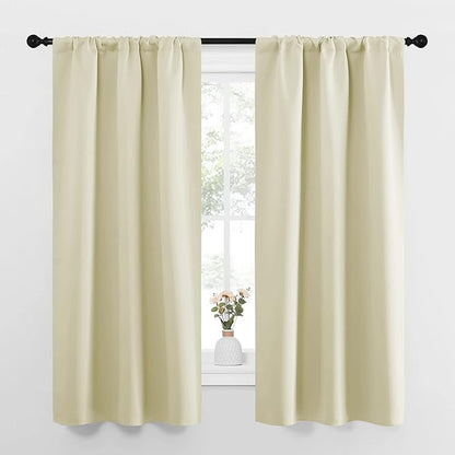 NICETOWN Bedroom Curtains for Kids Room, Window Treatment Thermal Insulated by NICETOWN