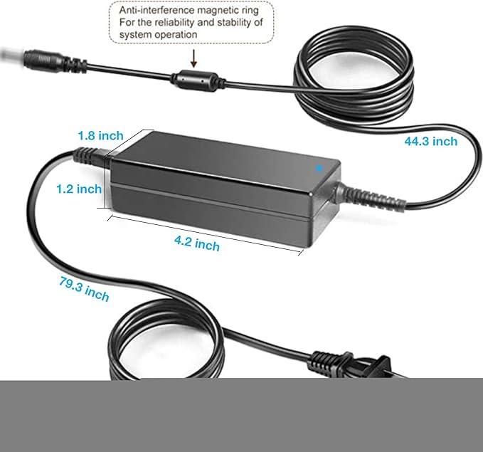 12V AC/DC Adapter Compatible - Image 2