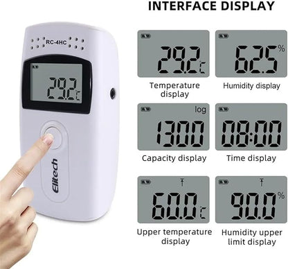 RC-4HC Digital USB Temperature Humidity Data Logger High Precision Temperature - Image 2