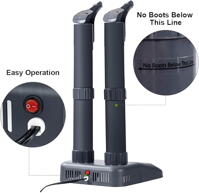 COSTWAY Boot Dryer, Electric Shoe Dryer and Warmer - Image 9