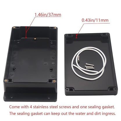 Junction Box IP65 Waterproof ABS Plastic Electrical Project Case Power Junction - Image 4