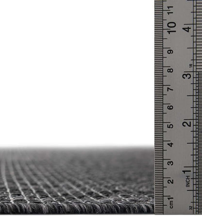 Unique Loom Outdoor Solid Collection Area Rug - Image 2