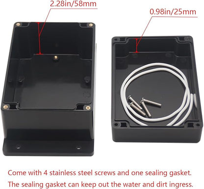 Project Box ABS Black Electrical Boxes IP65 Outdoor Waterproof Box Electronic - Image 5