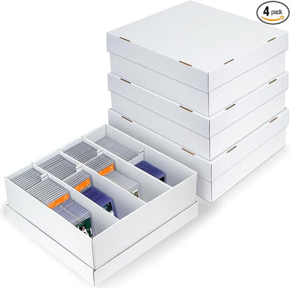 Pulchra 4 Pack Trading Graded Card Storage Box by Unknown