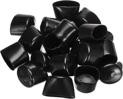 uxcell 20pcs Rubber End Caps 34mm ID Vinyl PVC Round Tube Bolt Cap Cover Screw - Image 4