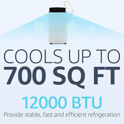 12, 000 BTU Portable AC Units for Rooms, 3-In-1 Portable Air Conditioner Up to - Image 2