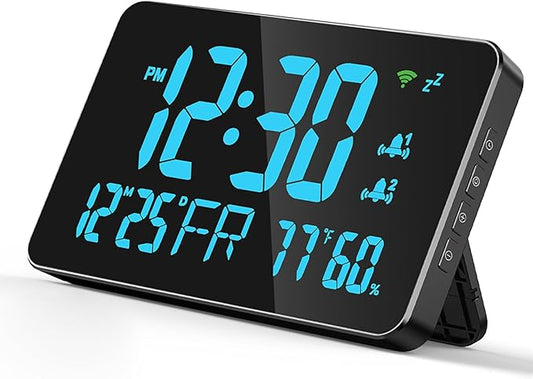 for Tuya WiFi Temperature Humidity Clock, Large LED Display by Unknown