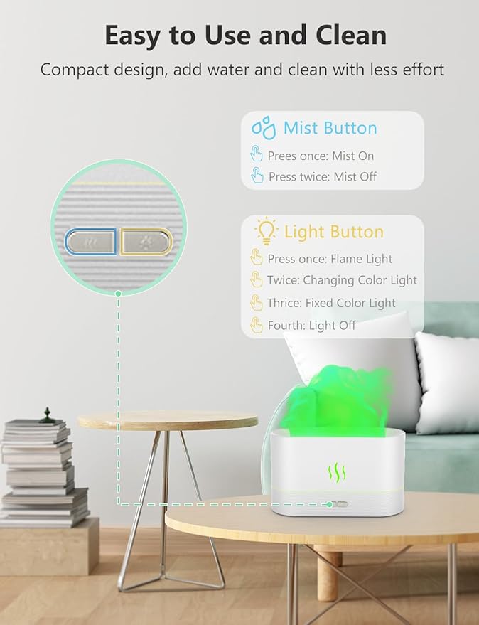 Essential Oil Diffuser, Air Humidifier - Image 6