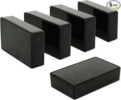 LeMotech 5Pcs ABS Plastic Electrical Project Case Power Junction Box, Project by LeMotech