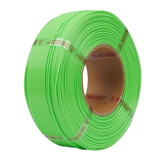 Inland V2 PLA PRO 3D Printer Filament Refill, 1.75mm Spooless Filament by INLAND