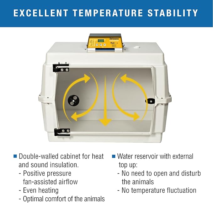 Brinsea TLC-50 Eco Series II Large Bird Brooder, Pet Recovery Incubator - Image 5