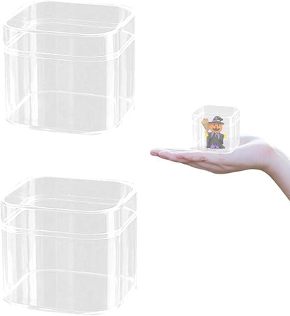 Small Acrylic Box Clear Display Box - Image 9