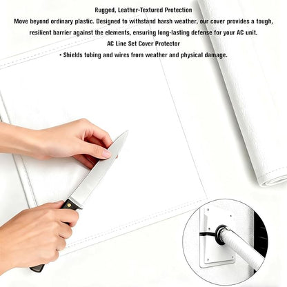 HVAC Wall Penetration & Line-Set Cover Kit, Wall Sleeve - Image 5