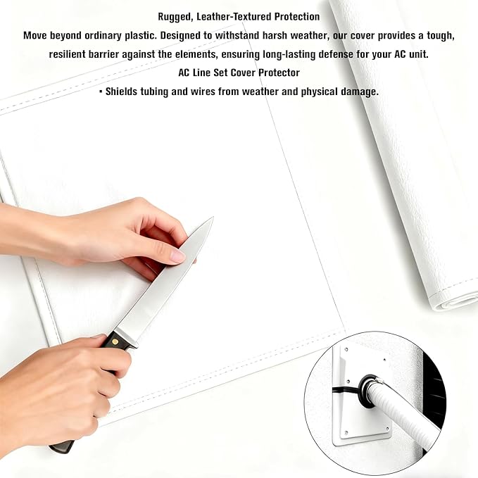 HVAC Wall Penetration & Line-Set Cover Kit, Wall Sleeve - Image 5