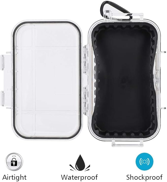 Tbest Waterproof Dry Box Airtight Outdoor Shockproof Storage Case Multipurpose - Image 4