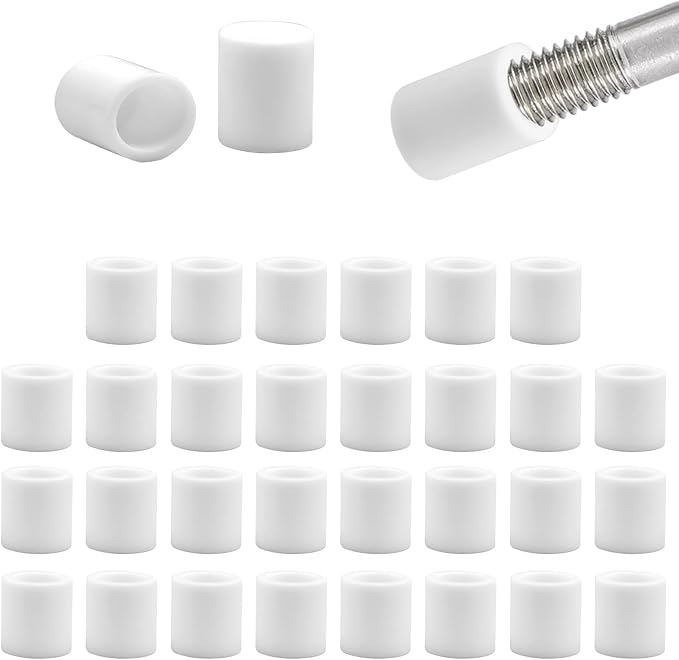 3/8" Silicone Chair Leg Floor Protectors, Rubber Chair Leg Caps, Non-Slip by EASYEAH