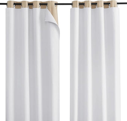 NICETOWN 100% Blackout Curtain Liners by NICETOWN