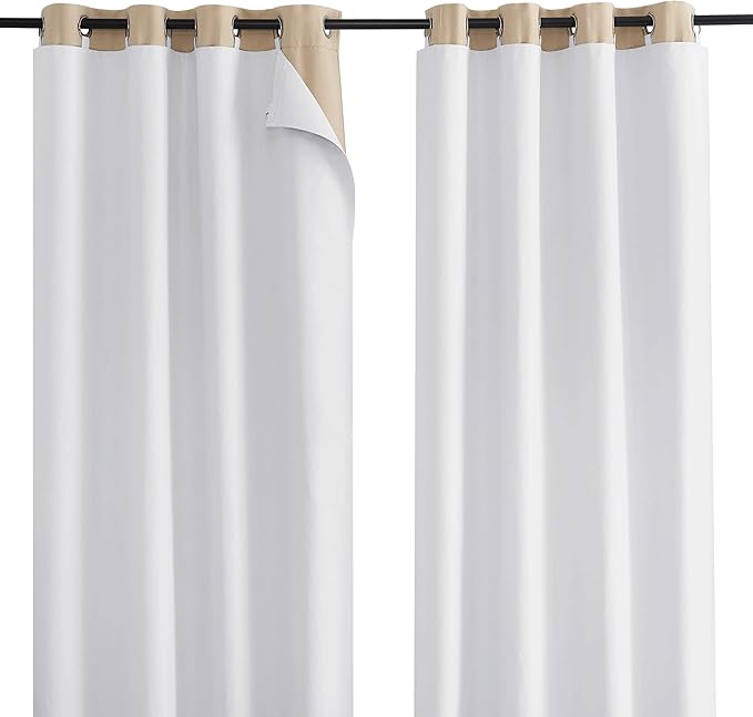 NICETOWN 100% Blackout Curtain Liners, Curtain Lining by NICETOWN