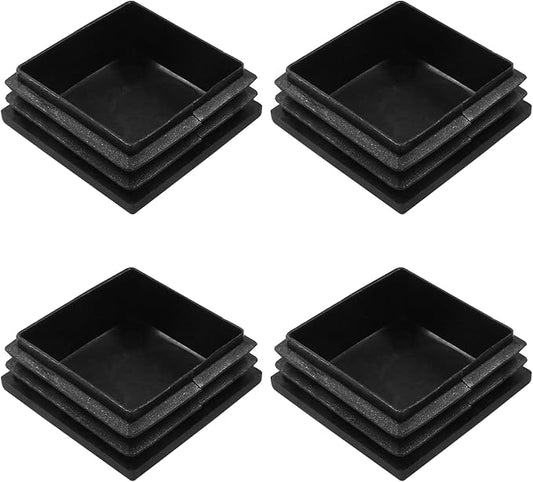 4 Pack 2" Square Plastic Plugs by Bonsicoky