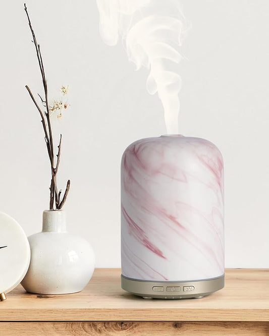 Essential Oil Diffuser – 2.4MHz Ultrasonic Aromatherapy Diffuser, Health Night by ONABOVIVA