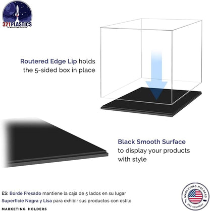 10 Inch Clear Acrylic Display Box - Image 4