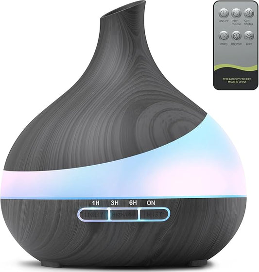 500ML Essential Oil Diffuser: Aroma Diffuser by HJTHJT