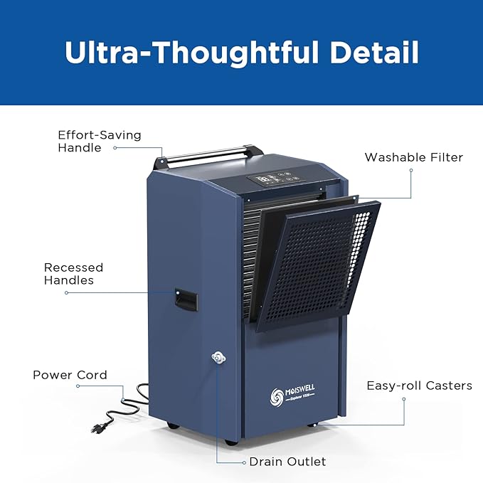 305 Pint Commercial Dehumidifier - Image 7