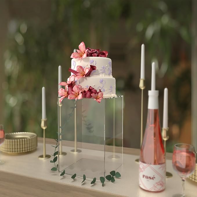 8" x 8" x 12" Clear Acrylic Display Box - Image 7