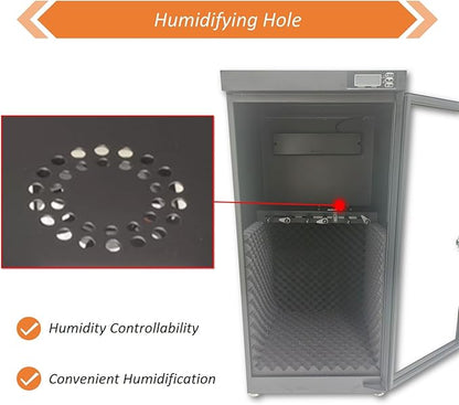 INTBUYING Musical Instrument Storage Dry Cabinet Electronic Dehumidifier - Image 7
