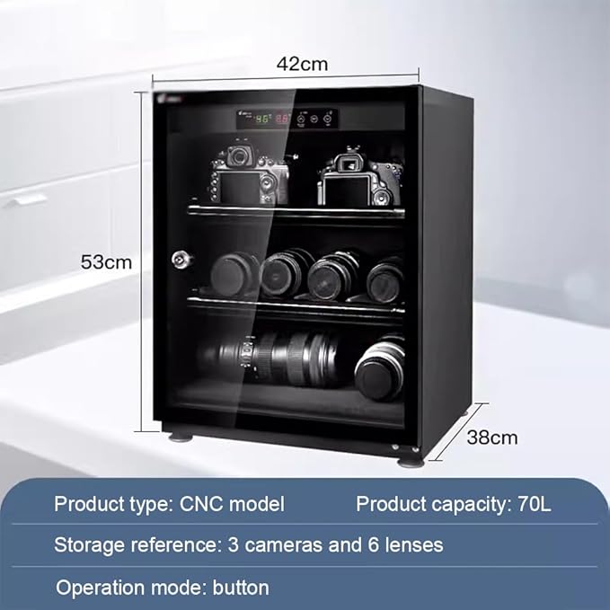 Camera Dehumidification Cabinet, SLR Camera Box, Electronic Equipment and - Image 2