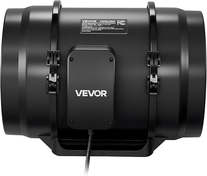 VEVOR Inline Duct Fan, 8-Inch 720 CFM - Image 9