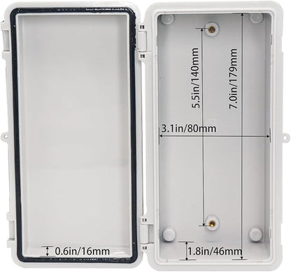 Waterproof Electrical Box Dustproof Junction Box Weatherproof IP67 ABS Plastic - Image 4