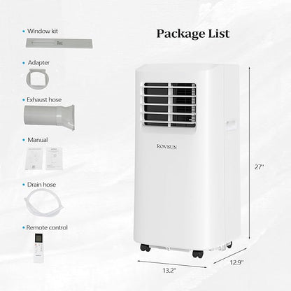 ROVSUN WiFi Enabled Smart 8000 BTU Portable Air Conditioner - Image 6