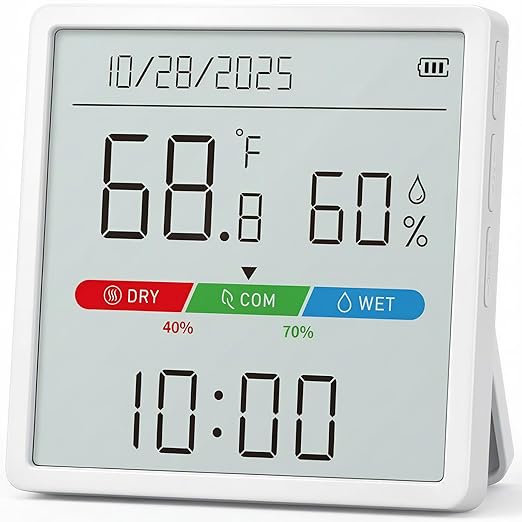 Indoor Thermometer Hygrometer by BetterToolsBrighterFutures