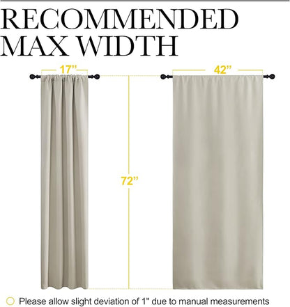 NICETOWN Blackout Curtains for Living Curtains, Room Darkening Window Curtain - Image 7