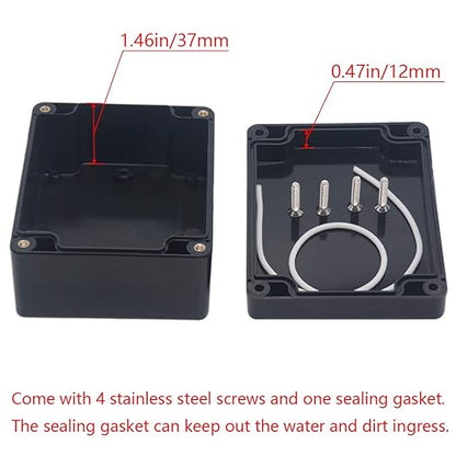 Junction box, Raculety Electrical Project Case Power Junction Box, Project Box - Image 4