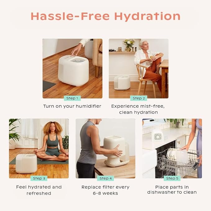 Canopy Large Room Humidifier, Moonstruck, Large Living Space, 36HR Run Time - Image 7