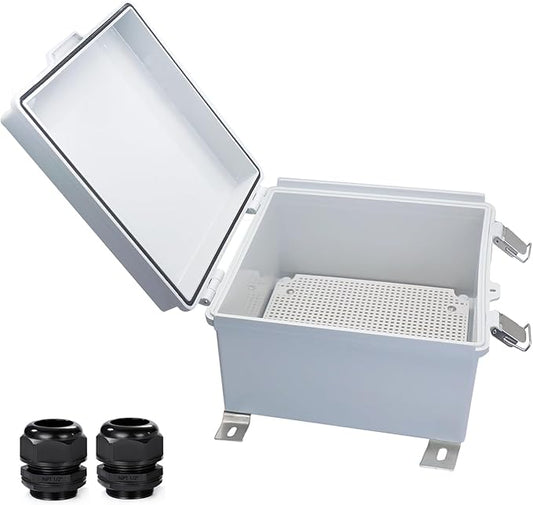Waterproof Outdoor Electrical Box Junction Box Weatherproof IP67 ABS Plastic by YETLEBOX