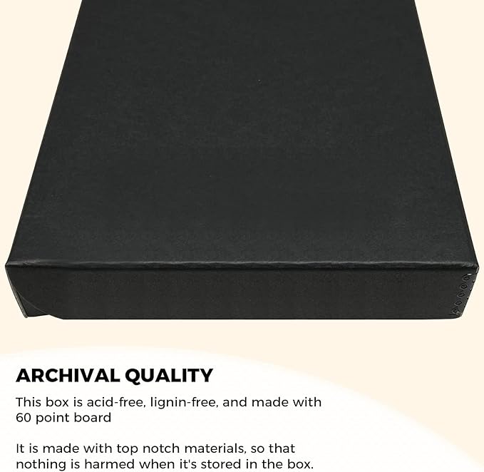 Golden State Art, Archival Folio Storage Box 9x12, Clamshell Design - Image 3