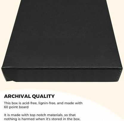 Golden State Art, Archival Folio Storage Box 9x12, Clamshell Design - Image 8