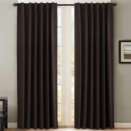 H.VERSAILTEX Blackout Curtains Thermal Insulated Window Treatment Panels Room by HVERSAILTEX