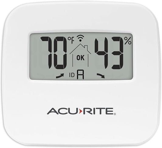 AcuRite 06044M Wireless Temperature and Humidity Monitor Sensor by AcuRite