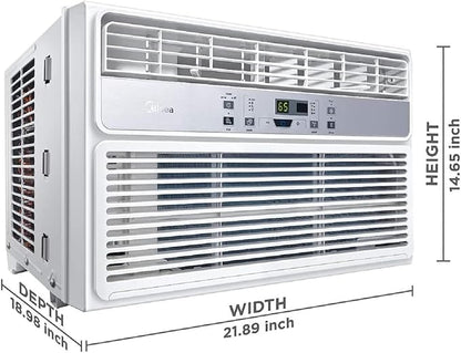 Midea 12, 000 BTU EasyCool Window Air Conditioner, Dehumidifier and Fan - Image 8