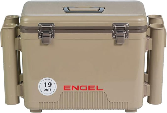 Engel UC19 19qt Leak-Proof, Air Tight, Fishing Drybox Cooler by ENGEL