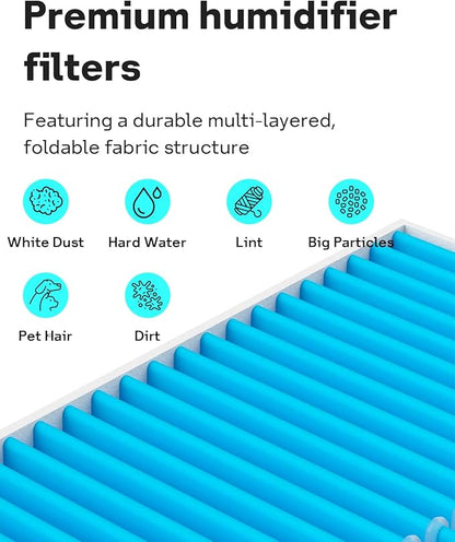 Leemone 16-Pack 6000S Humidifier Wick Filter Replacement - Image 5