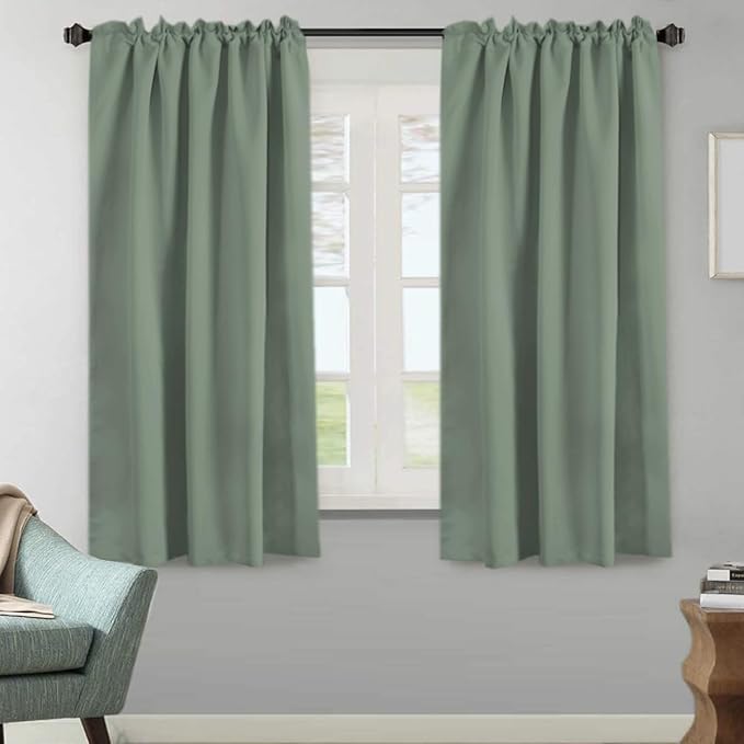 H.VERSAILTEX Blackout Curtains Thermal Insulated Window Treatment Panels Room - Image 2