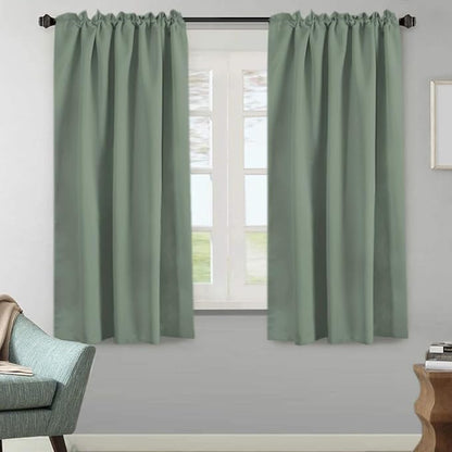 H.VERSAILTEX Blackout Curtains Thermal Insulated Window Treatment Panels Room - Image 2
