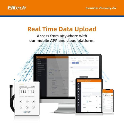 Elitech WiFi Digital Temperature Data Logger, 2.4GHz/5GHz WiFi Remote Real-Time - Image 5
