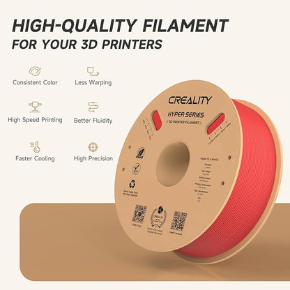 Official Creality Hyper PLA Filament 1.75mm, High Speed PLA 30-600mm/s Rapid 3D - Image 3