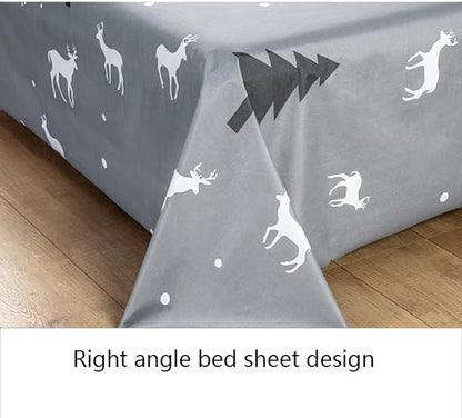 SIELUNO Waterproof Bed Sheet Flat Sheets Lightweight, Mattress Protector Sheet - Image 4